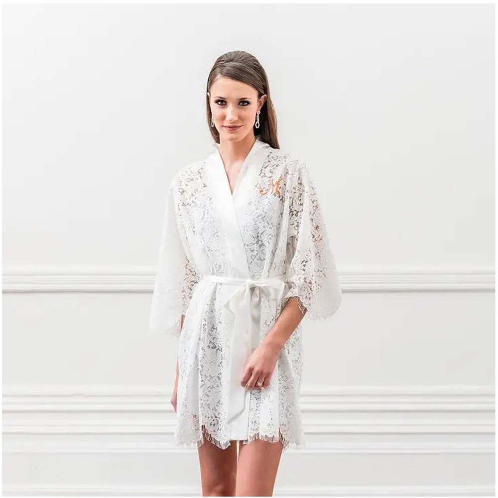 Weddingstar Lace Bridal Robe